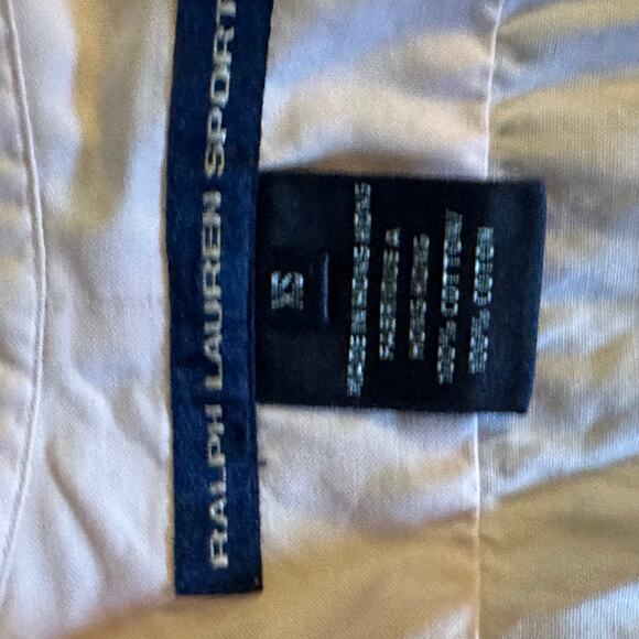 Ralph Lauren Sport XS Pink Sleeveless Button Down Collared Blouse Top Preppy - Picture 7 of 12